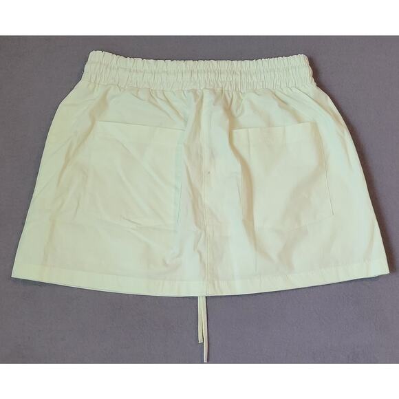 NWT Zara Women’s Cargo Mini Skirt Yellow XS Style 3067/421 Utility Pocket - Picture 5 of 11